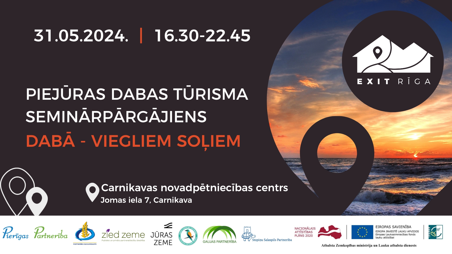 31.maijā aicinām piedalīties dabas tūrisma seminārpārgājienā!